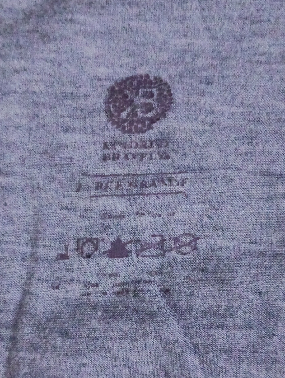 Kindred Bravely Bamboo Gray Short Sleeve Everyday Maternity & Nursing Tee - Picture 7 of 8